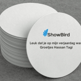 Artist Rijswijk  (Zuid Holland)(NL) Showbird beer mats