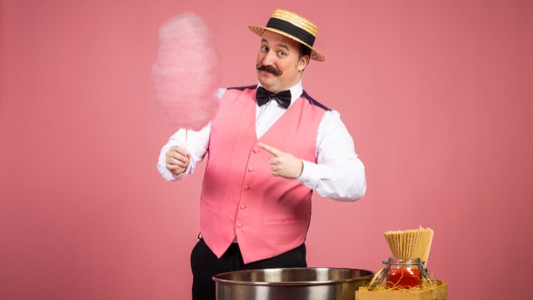 The Sugar Daddy - Cotton candy!