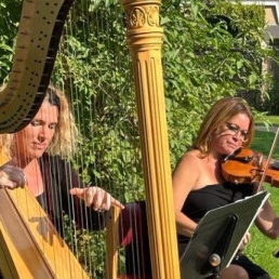 Harpist Gooik  (BE) Saskia & Aurélie - Duo Harp & Viool