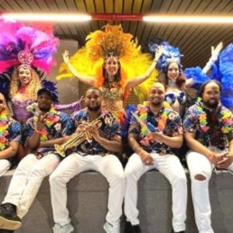 Elcaribe brassband /interactie live show