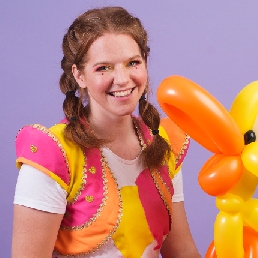Ballon artiest Oegstgeest  (NL) Kinderfeestje met Bella Ballon