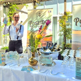 The Poseidon Gin Cocktail Bar at your event