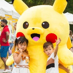 Japanse Pikachu Mascotte