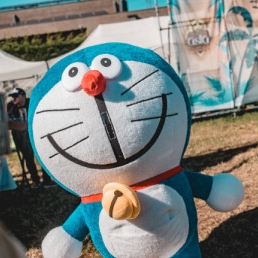 Japanse Doraemon Mascotte