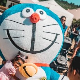 Japanse Doraemon Mascotte