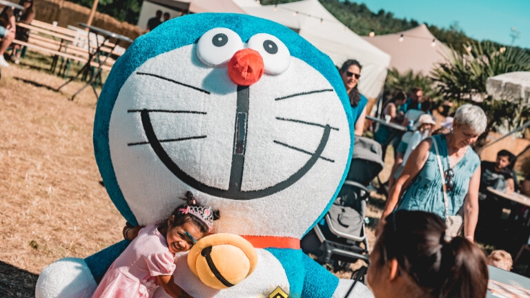 Japanese Doraemon Mascot