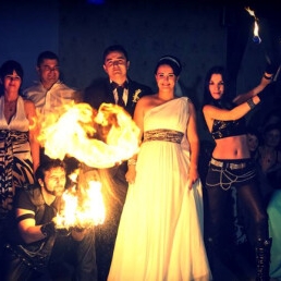 Gipsy Fire Show on Location