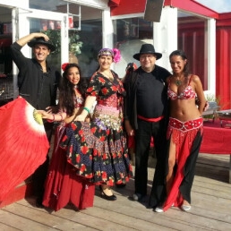 Cheerful Gipsy Hostesses reception