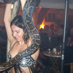 Gipsy Dancer with Snake