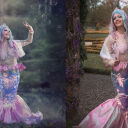 Character/Mascott Oosterhout  (Noord Brabant)(NL) Oceana the mermaid princess