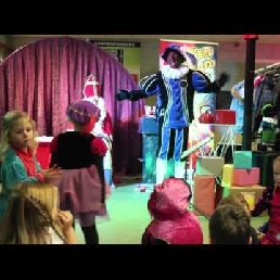 Sinterklaas show op 1.5 meter