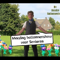Ballon artiest Asten  (NL) Meezing ballonnen show