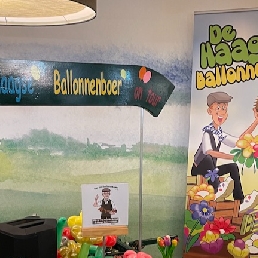 Ballon artiest Asten  (NL) De Haagse Ballonnenboer on tour small