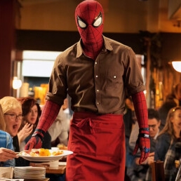 Actor Den Haag  (NL) Spider man waiter/ Waiter/ Roller skate