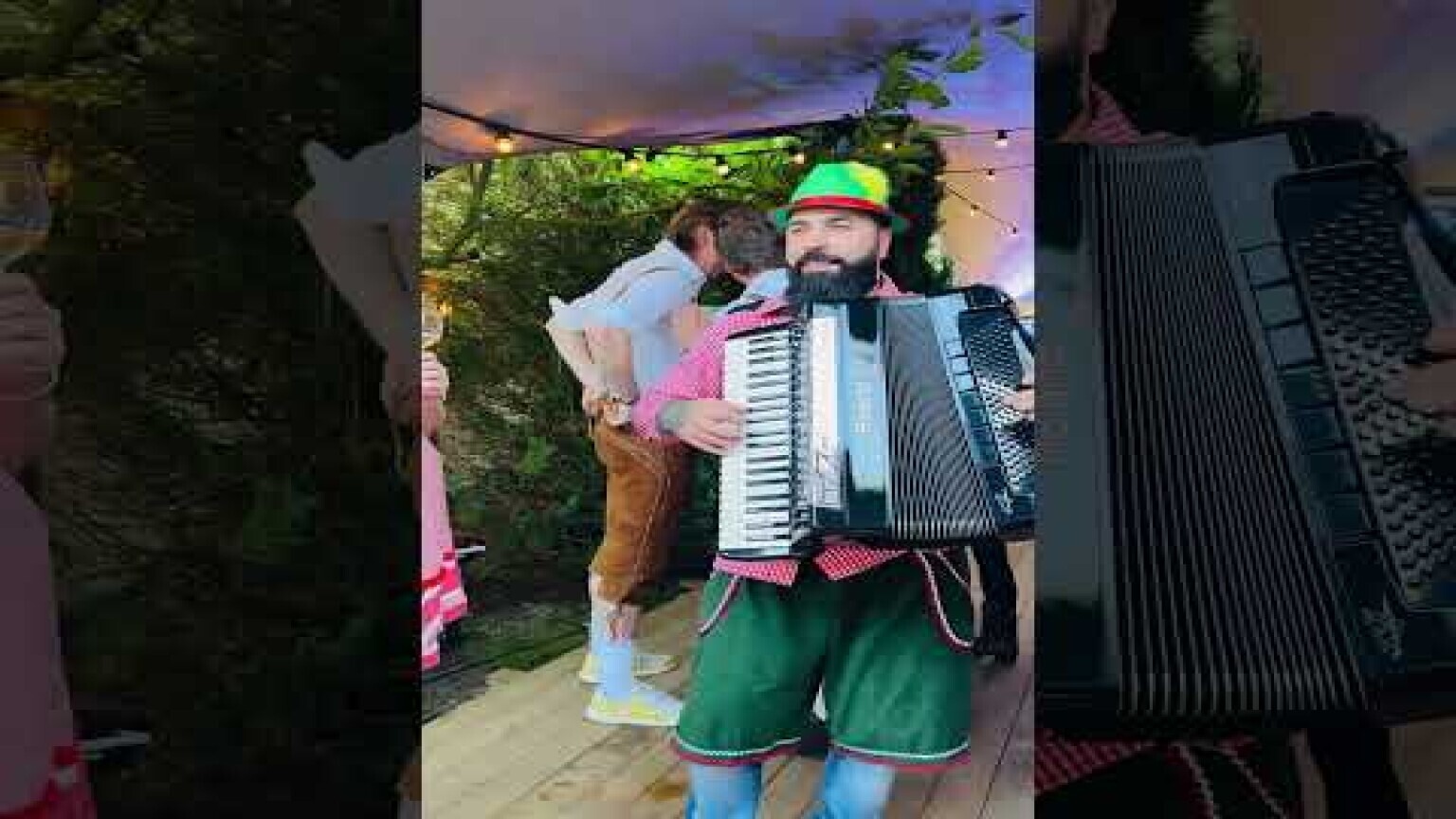 Accordionist Florian Yonel