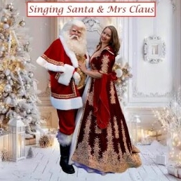 Singing Santa & Mrs. Claus!