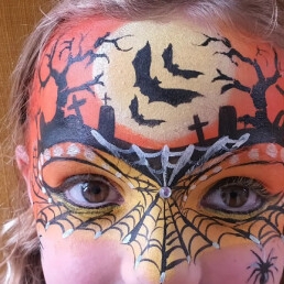 Make-up artist Leimuiden  (NL) PocoLoColore: Halloween face paint!