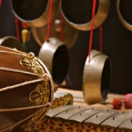 Indonesisch Gamelan orkest