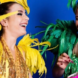 Thematische hostess - Tropical samba