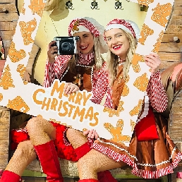 Animatie Beesd  (NL) Kerst Gingerbreadmeisjes & kerstmeisjes