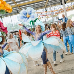 Big flowers - festival, summer festival