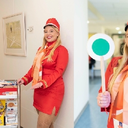 Thematische hostess - Stewardessen