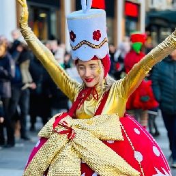 Actor Beesd  (NL) Living Christmas Ball with Christmas Elf