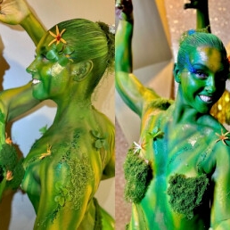 Danseressen - bodypaint botanical