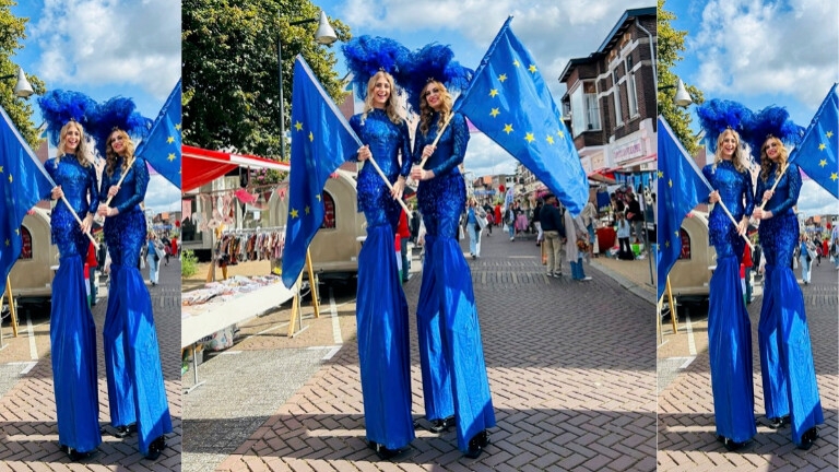 Stilt act - Europe