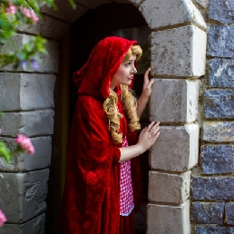 Fairytale character Little Red Riding Hood at your event