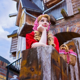 Fairytale character Little Red Riding Hood at your event