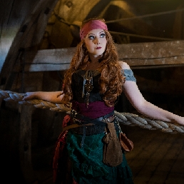 Piraat Jill op uw evenement