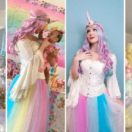 Character/Mascott Assen  (NL) Lisa: unicorn princess unicorn party