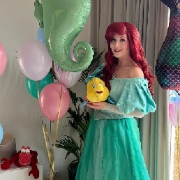 Lisa:Zeemeerminprinses Ariel kinderfeest