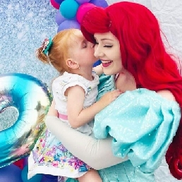 Lisa:Zeemeerminprinses Ariel kinderfeest