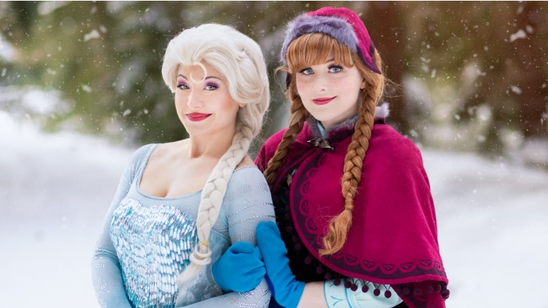 Meet&Greet Sneeuwzusjes Anna&Elsa