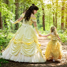 Sprookjesprinses op uw kinderfeestje