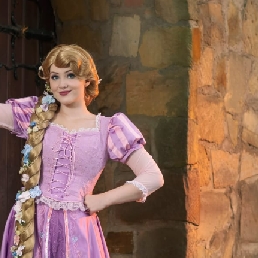 Prinses Rapunzel op uw evenement
