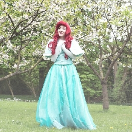 Prinses Ariel op uw evenement