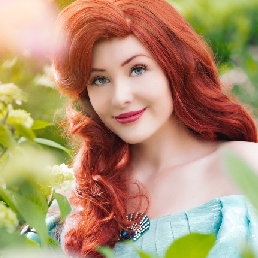 Prinses Ariel op uw evenement