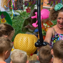 Ballon artiest Deventer  (NL) Miss Miepie ballonfiguren