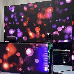 VJ show with LED Video Wall