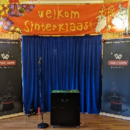 Sinterklaas show with magician Maarten