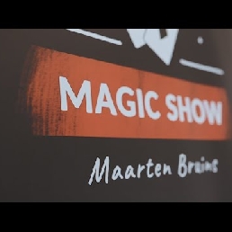 Sinterklaas show with magician Maarten