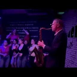 Saxofonist Ruud de Vries
