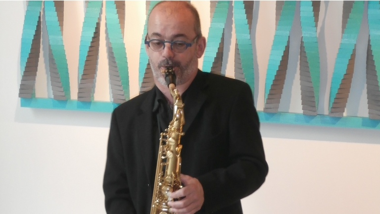 Saxofonist Stefaan Daems