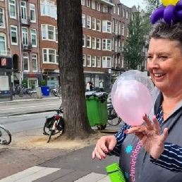 Ballon artiest Amsterdam  (NL) Ballonartiest Marielle