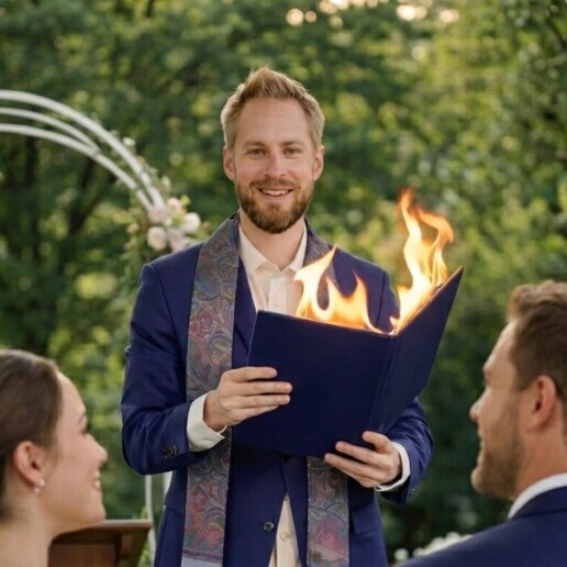 Wedding official Heemstede  (NL) 