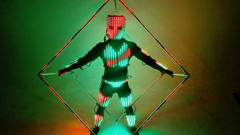 LED Cube - Visual juggling Act