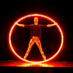 Cyr Wheel Acrobatics (LED) - Solo Show